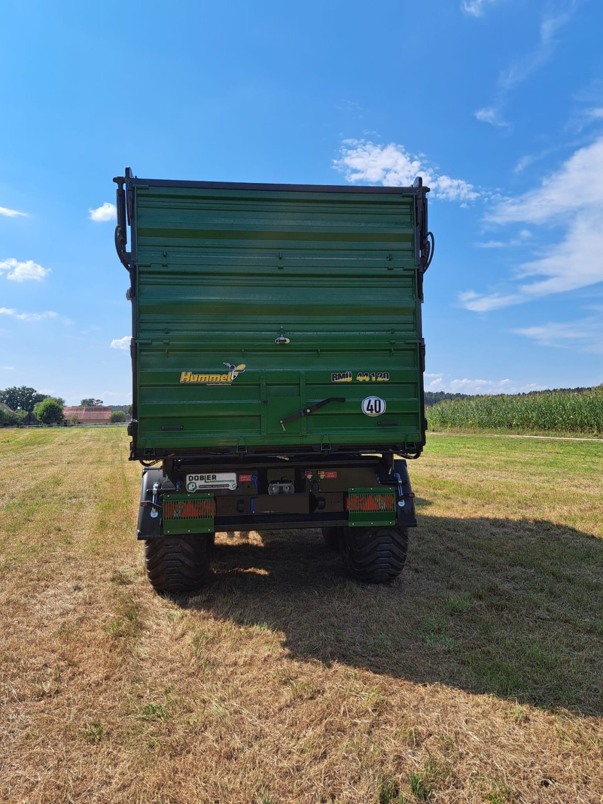 Tandemkipper typu Hummel 16 t, Gebrauchtmaschine w Schwanstetten (Zdjęcie 2)