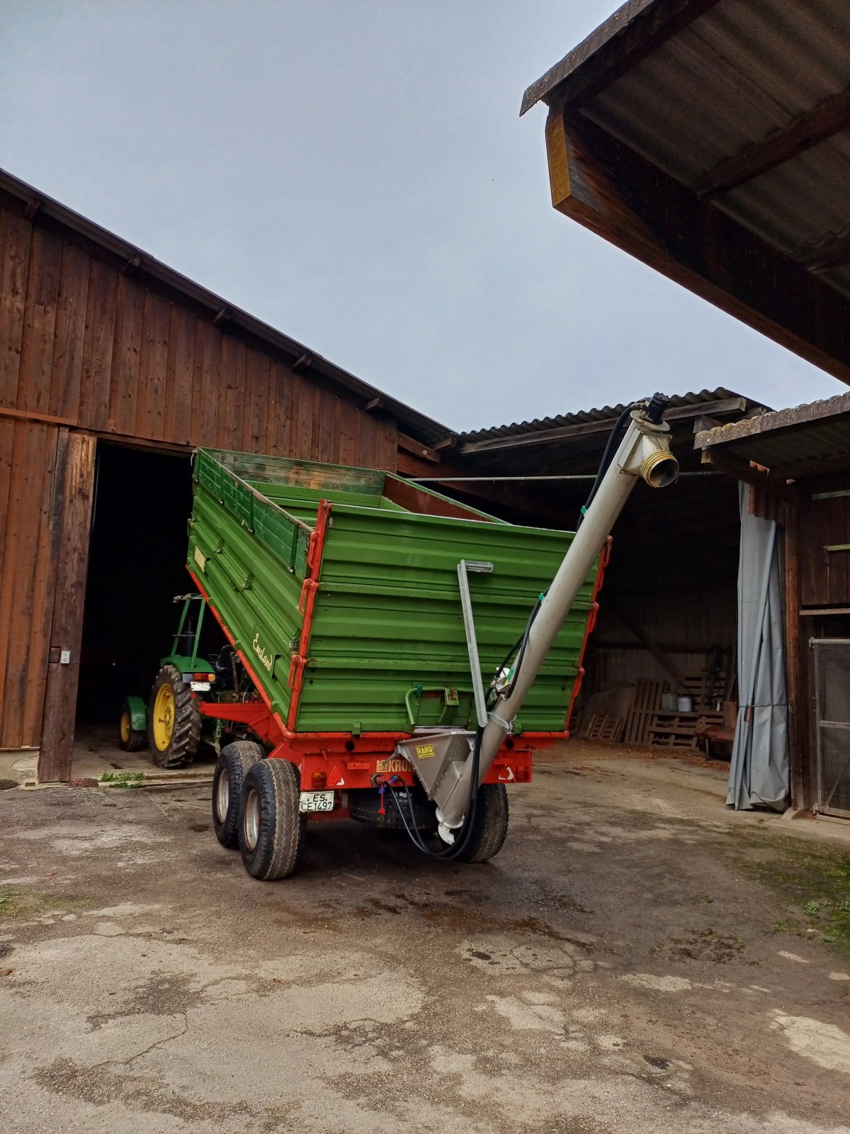 Tandemkipper tip Krone Emsland, Gebrauchtmaschine in Leinfelden-Echterdingen (Poză 1)