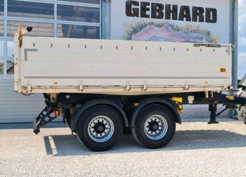 Tandemkipper typu Meiller MZDA 18/22 Tandem Dreiseitenkipper 18 Tonnen Lkw-Anhänger, Gebrauchtmaschine w Großschönbrunn (Zdjęcie 8)