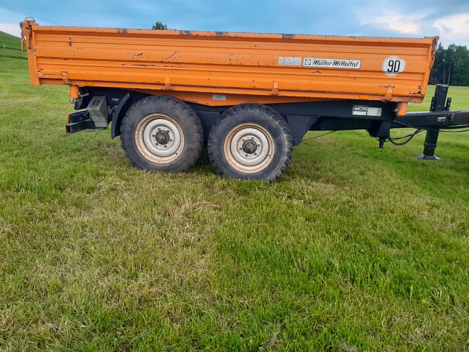 Tandemkipper tipa Müller-Mitteltal EDA - TA Tandem Kipper, Gebrauchtmaschine u Eggenthal (Slika 2)