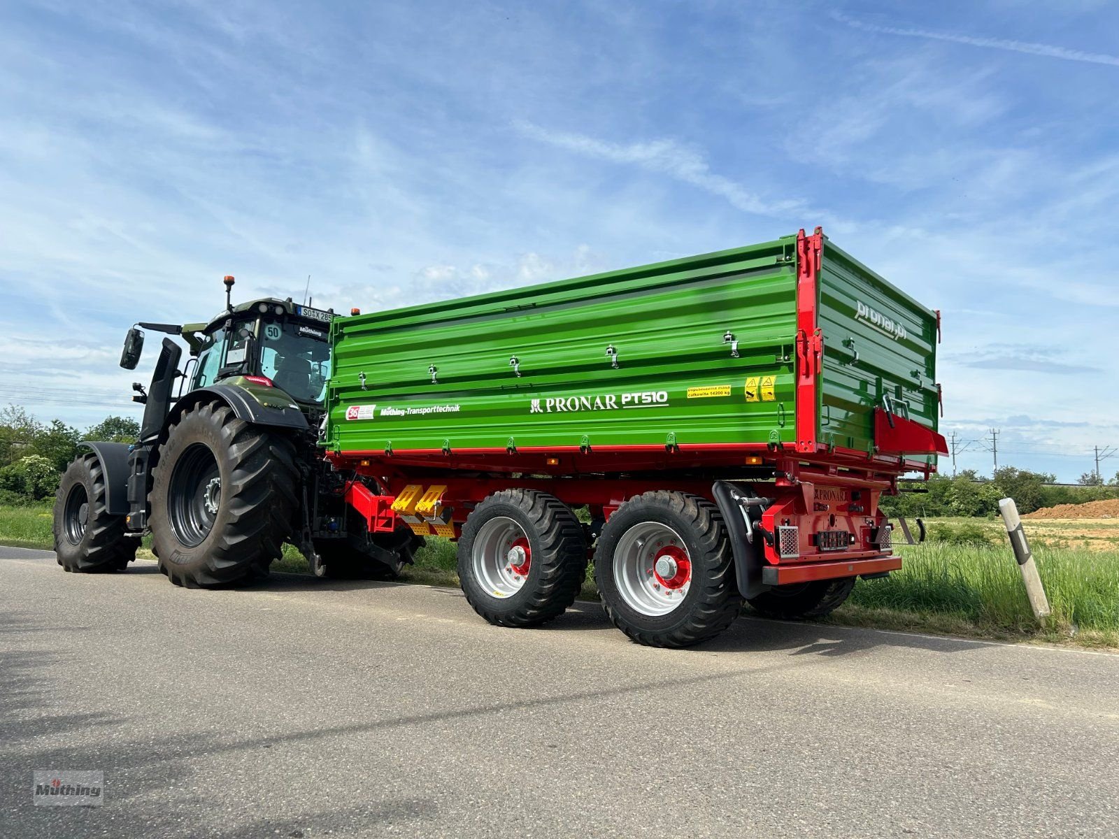 Tandemkipper des Typs PRONAR PT 510, Neumaschine in Neumarkt (Bild 4)