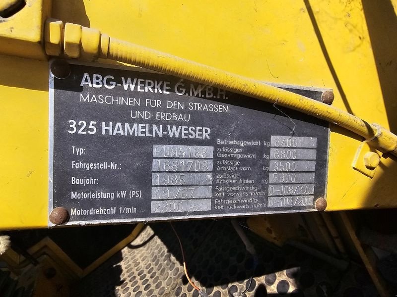 Tandemvibrationswalze a típus ABG Puma168, Gebrauchtmaschine ekkor: Gabersdorf (Kép 2)