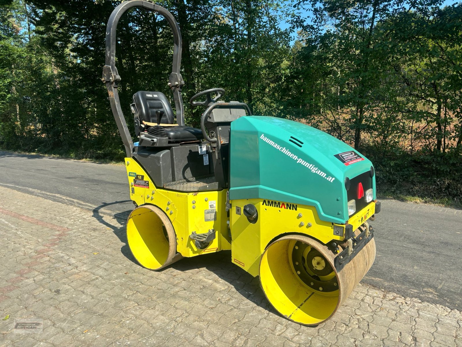 Tandemvibrationswalze typu Ammann ARX 12, Gebrauchtmaschine v Deutsch - Goritz (Obrázok 4)