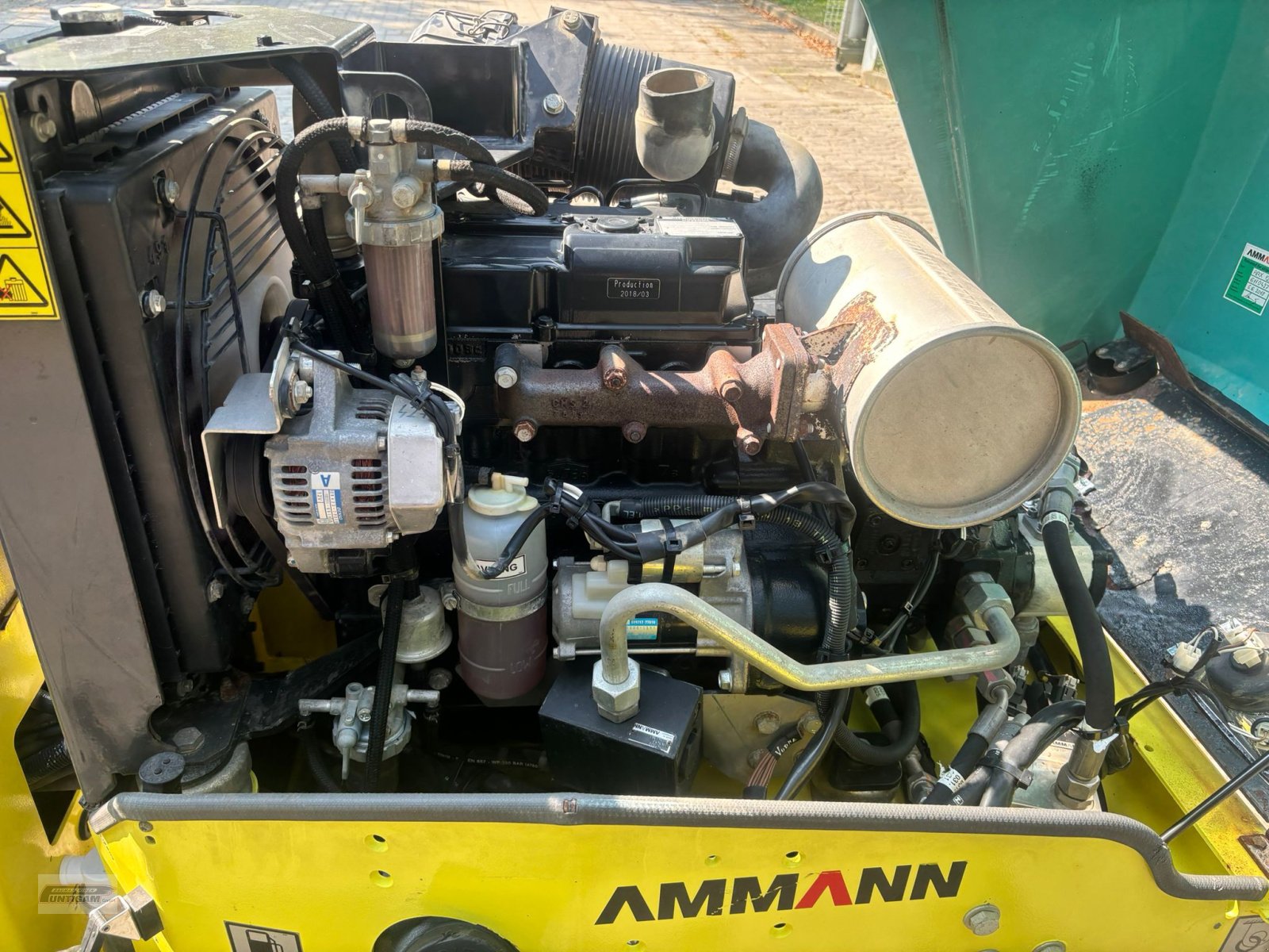 Tandemvibrationswalze tip Ammann ARX 12, Gebrauchtmaschine in Deutsch - Goritz (Poză 8)