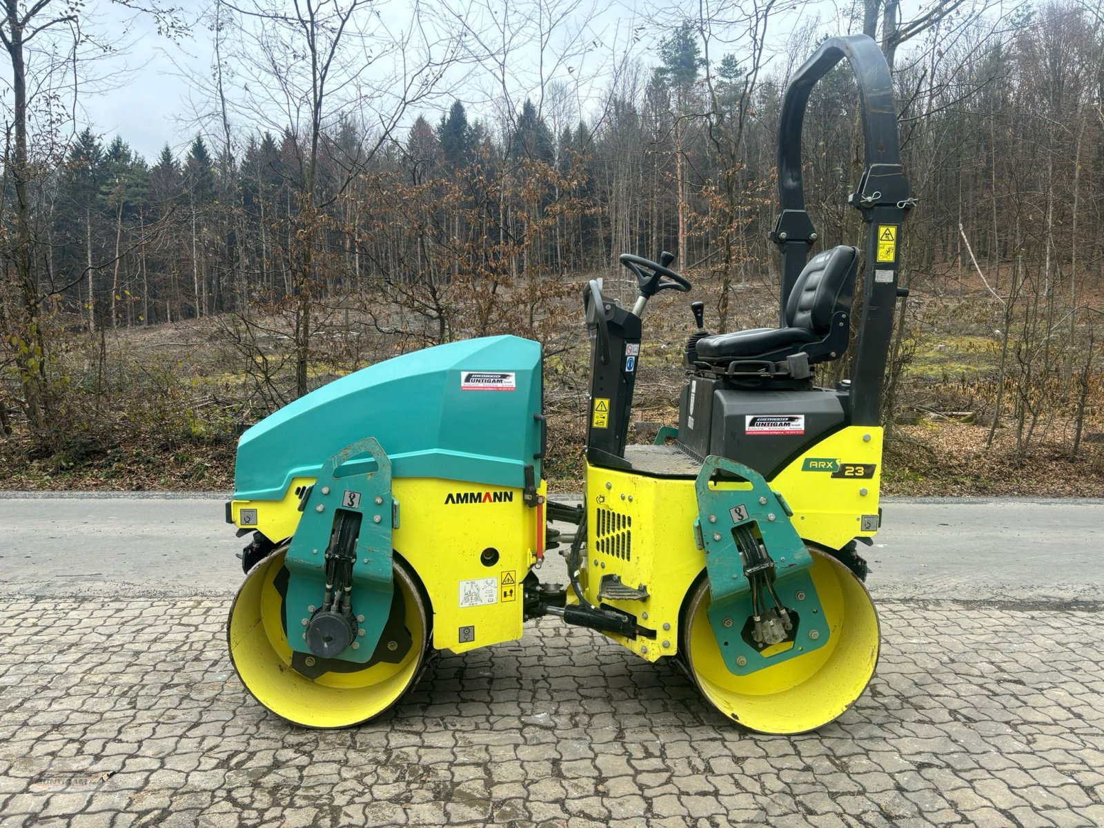 Tandemvibrationswalze van het type Ammann ARX 23, Gebrauchtmaschine in Deutsch - Goritz (Foto 1)