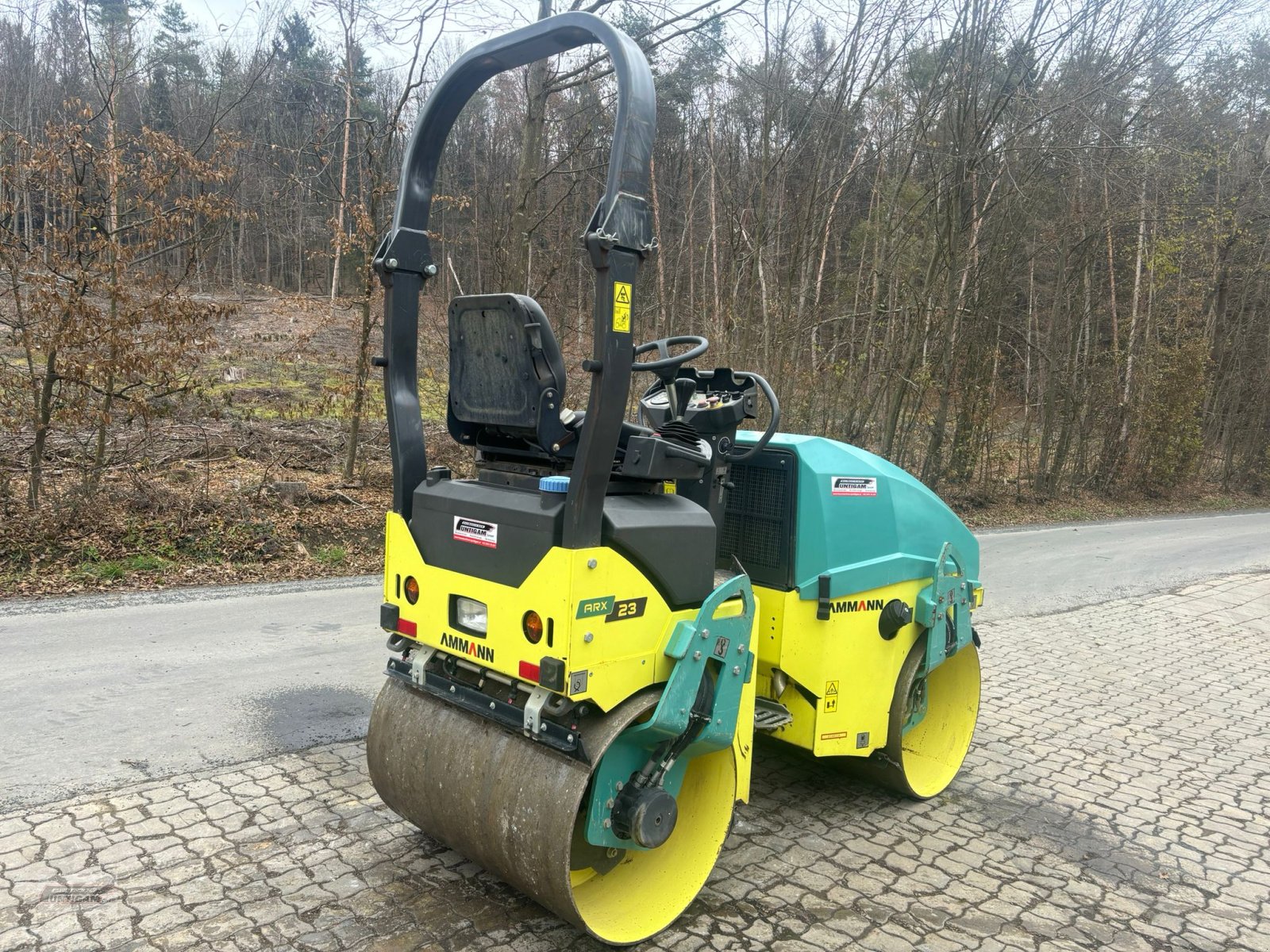 Tandemvibrationswalze van het type Ammann ARX 23, Gebrauchtmaschine in Deutsch - Goritz (Foto 8)