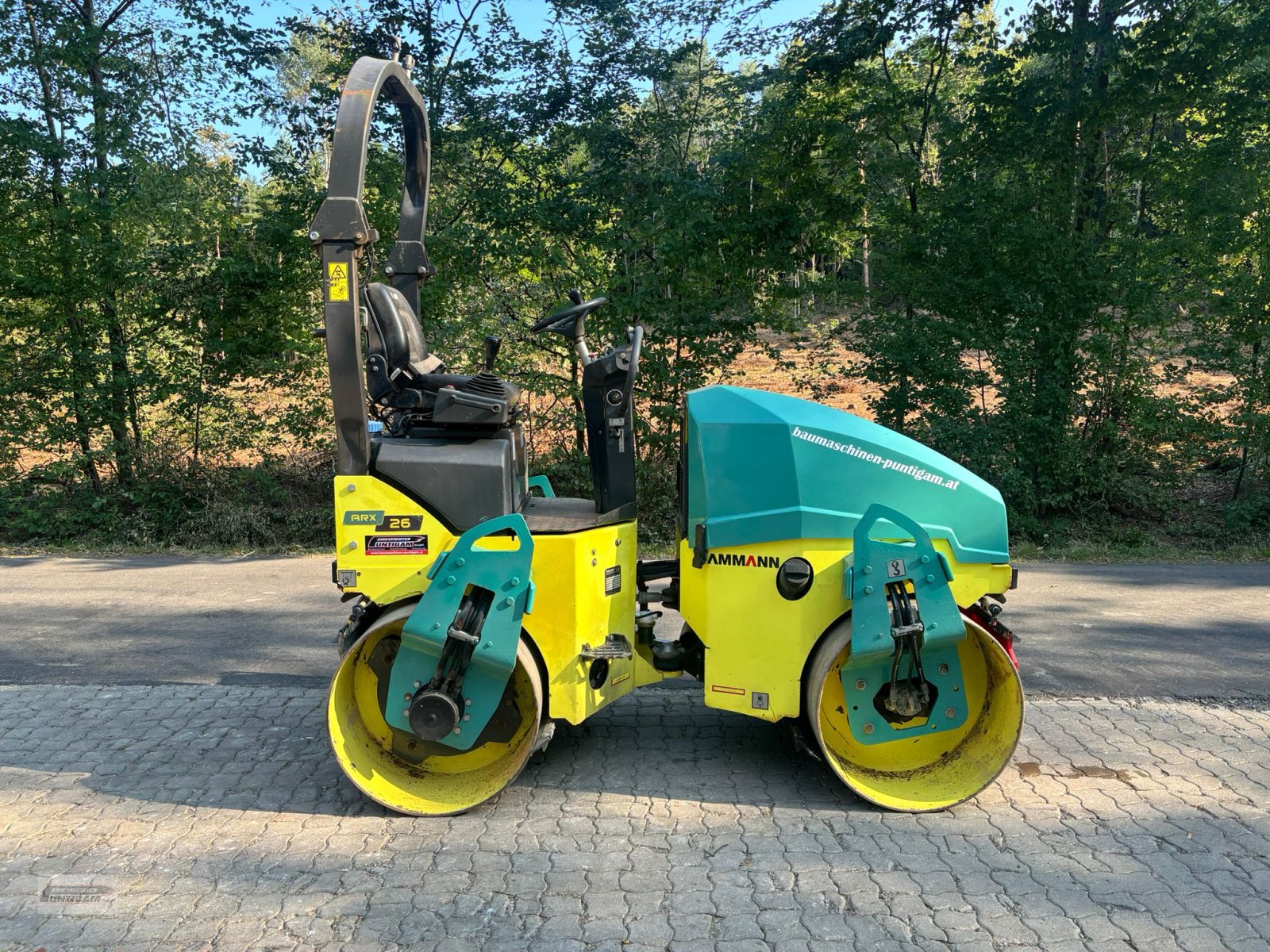 Tandemvibrationswalze van het type Ammann ARX 26, Gebrauchtmaschine in Deutsch - Goritz (Foto 3)