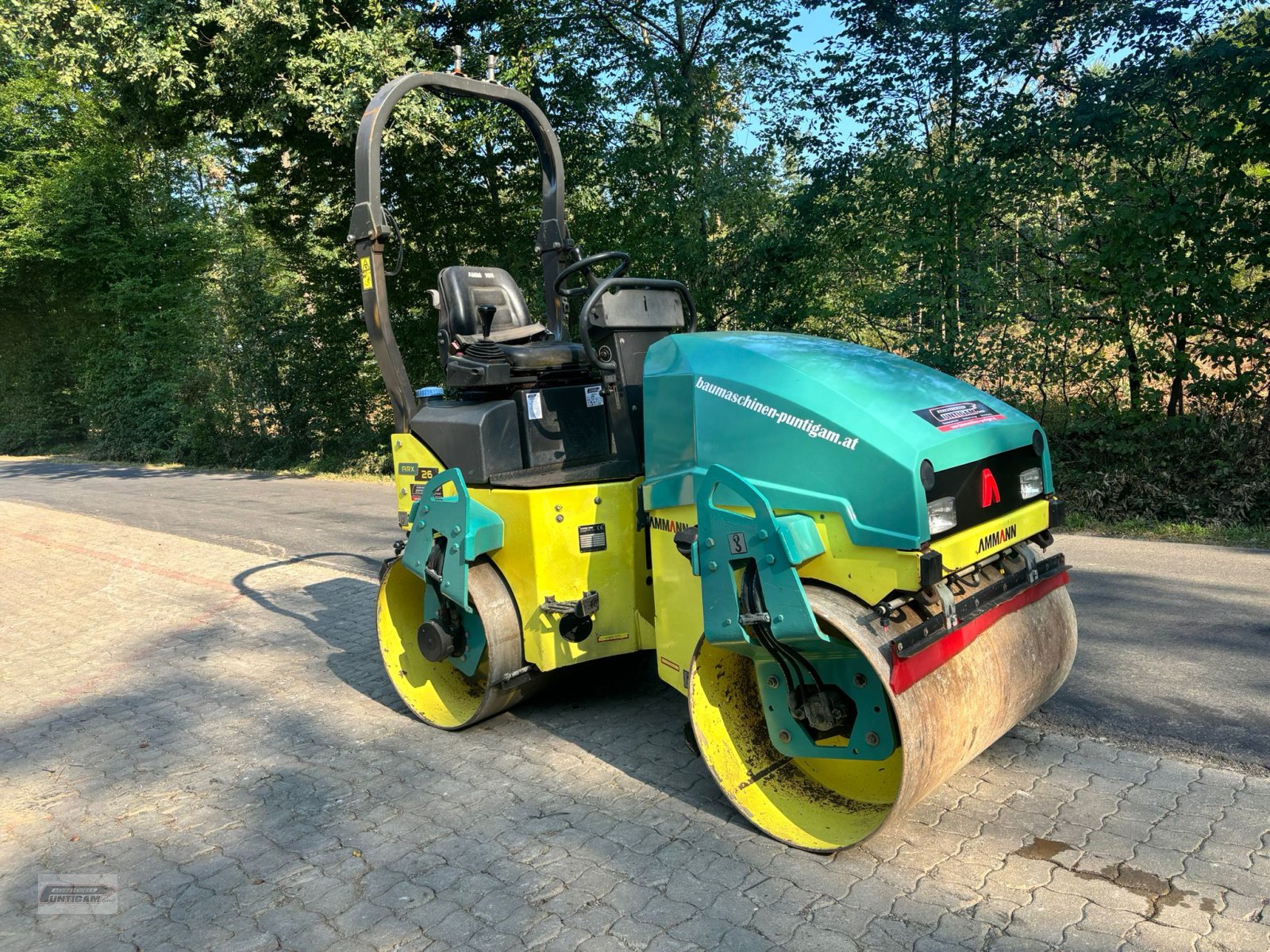 Tandemvibrationswalze typu Ammann ARX 26, Gebrauchtmaschine w Deutsch - Goritz (Zdjęcie 8)