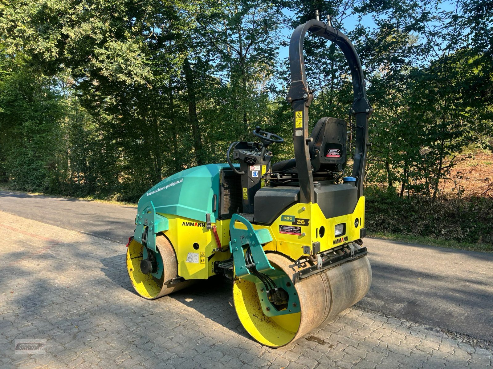 Tandemvibrationswalze van het type Ammann ARX 26, Gebrauchtmaschine in Deutsch - Goritz (Foto 10)