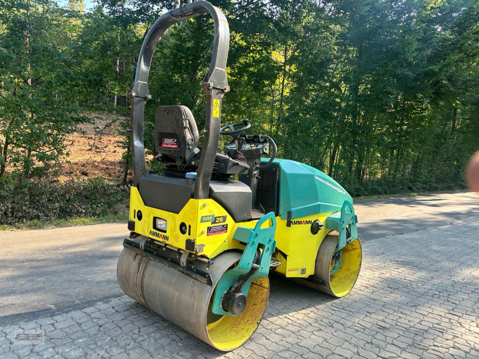 Tandemvibrationswalze van het type Ammann ARX 26, Gebrauchtmaschine in Deutsch - Goritz (Foto 12)