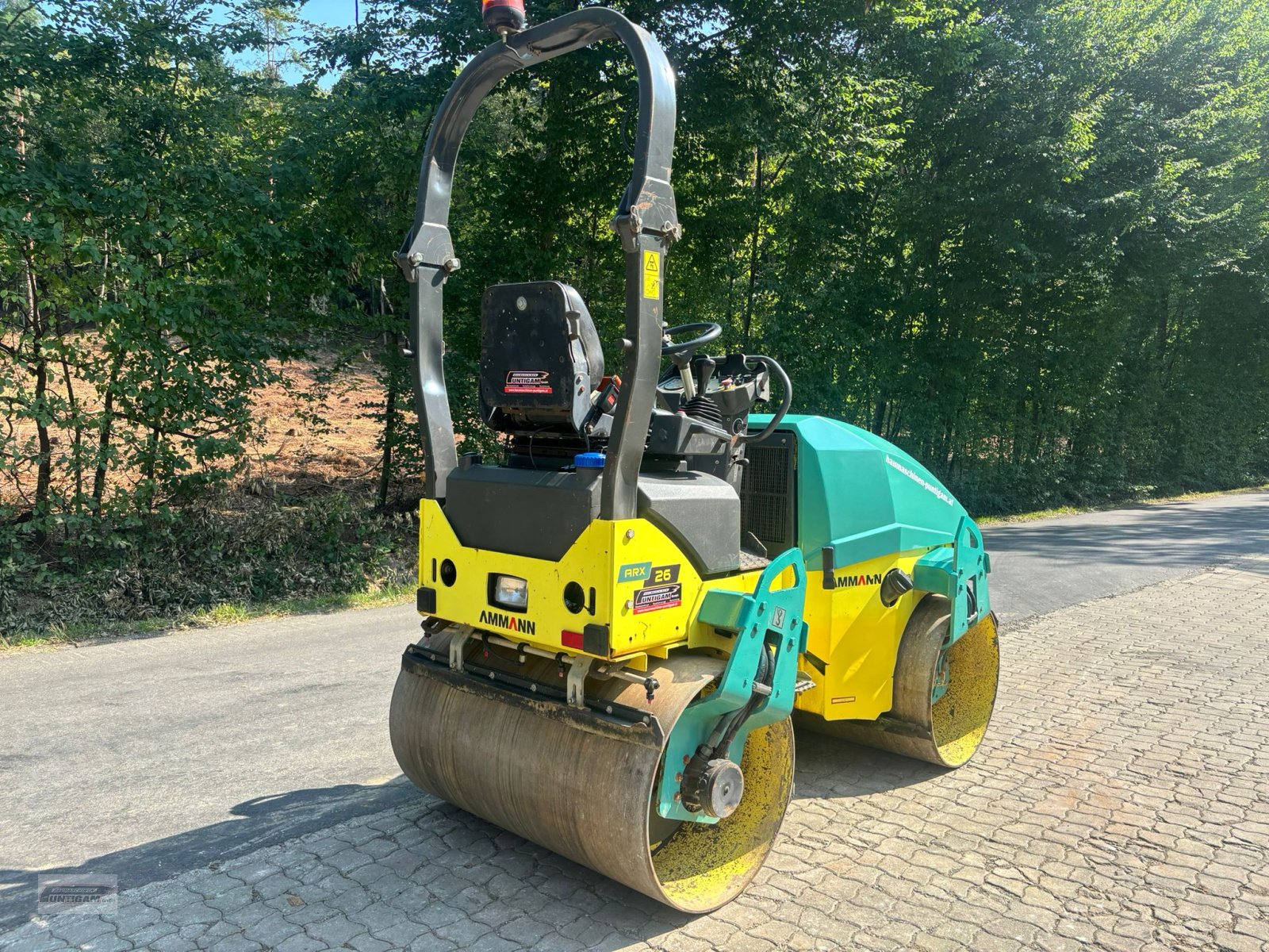 Tandemvibrationswalze typu Ammann ARX 26, Gebrauchtmaschine w Deutsch - Goritz (Zdjęcie 7)