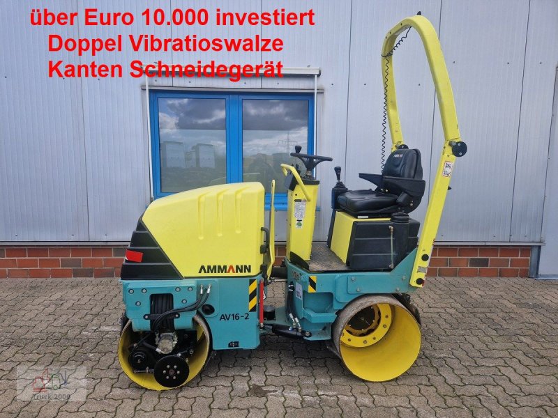 Tandemvibrationswalze typu Ammann AV 16-2 Tandem Vibrationswalze Kanten Schneider, Gebrauchtmaschine v Sottrum