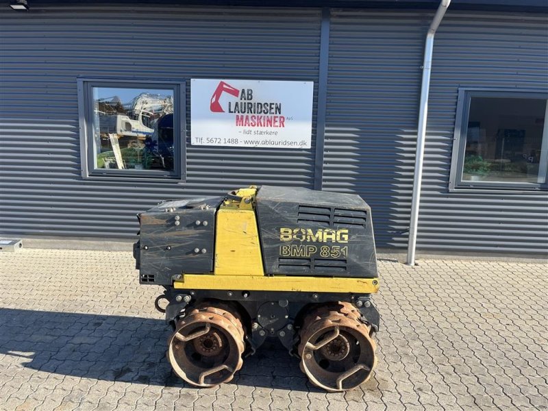 Tandemvibrationswalze of the type Bomag BMP851 råjordskompaktor, Gebrauchtmaschine in Rønnede (Picture 1)