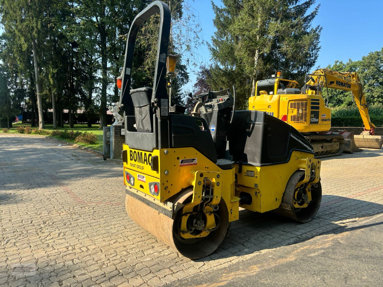 Tandemvibrationswalze des Typs Bomag BW 120 AD-5, Gebrauchtmaschine in Deutsch - Goritz (Bild 7)