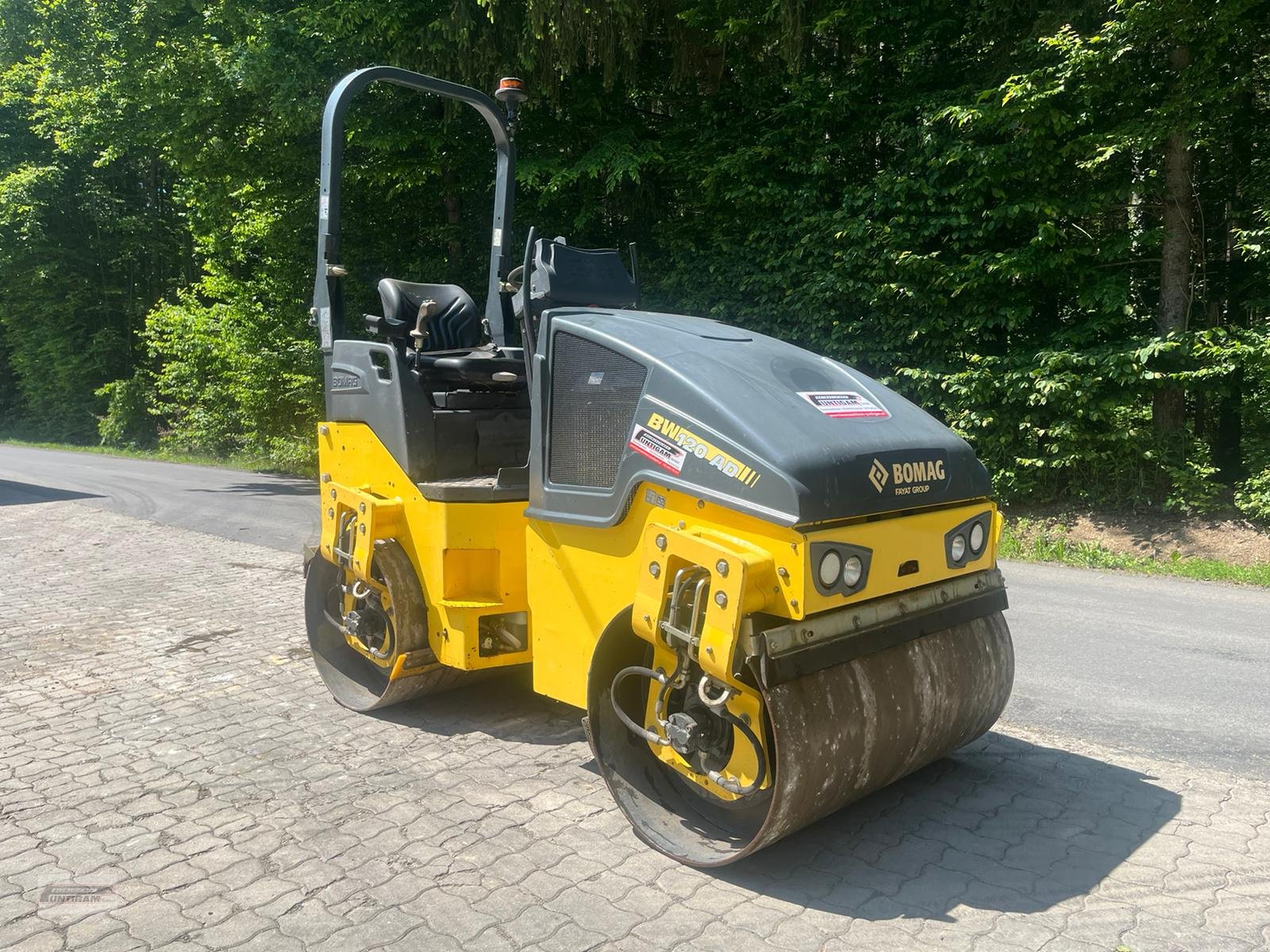 Tandemvibrationswalze del tipo Bomag BW 120 AD-5, Gebrauchtmaschine In Deutsch - Goritz (Immagine 4)