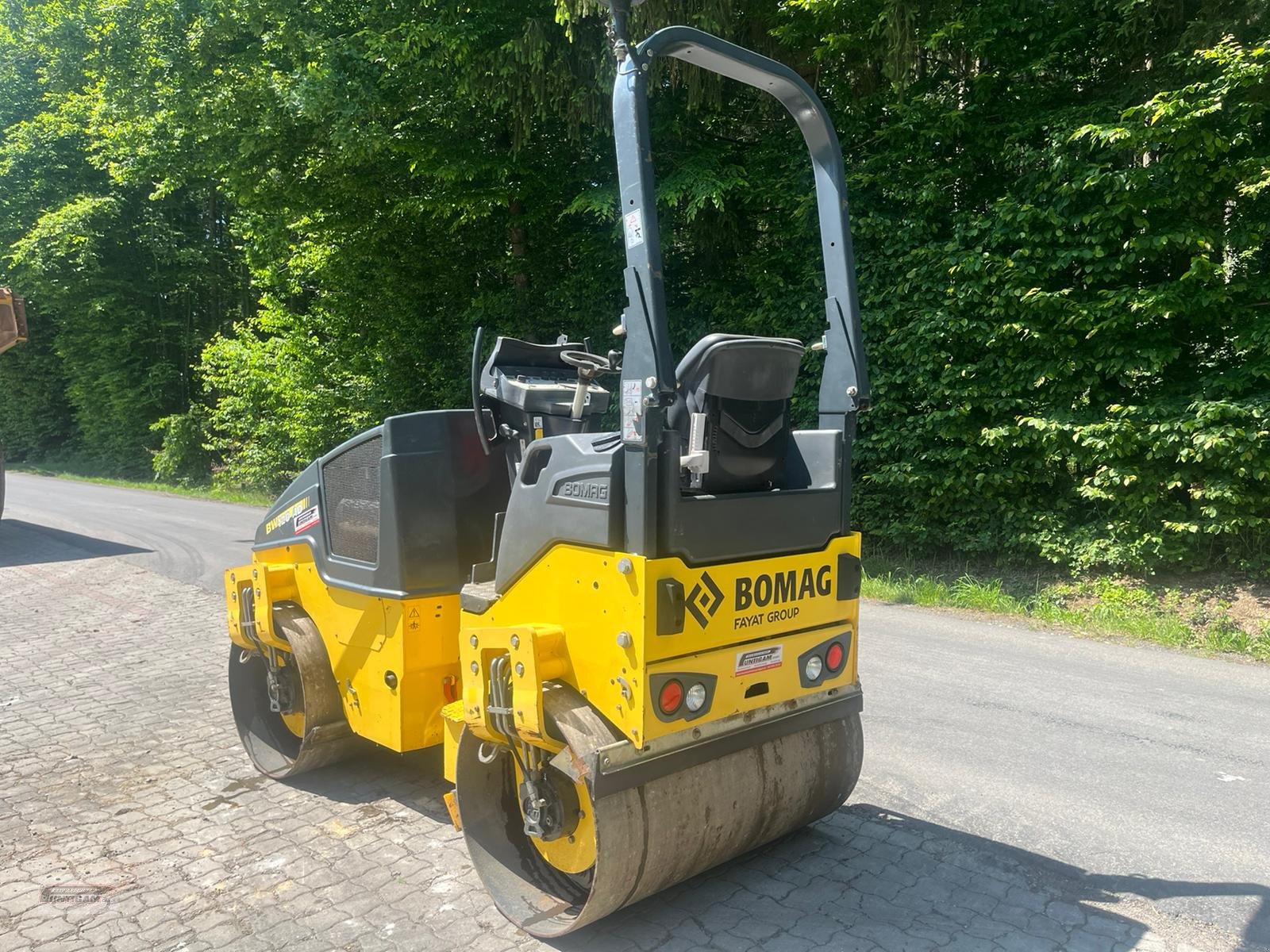 Tandemvibrationswalze typu Bomag BW 120 AD-5, Gebrauchtmaschine w Deutsch - Goritz (Zdjęcie 5)