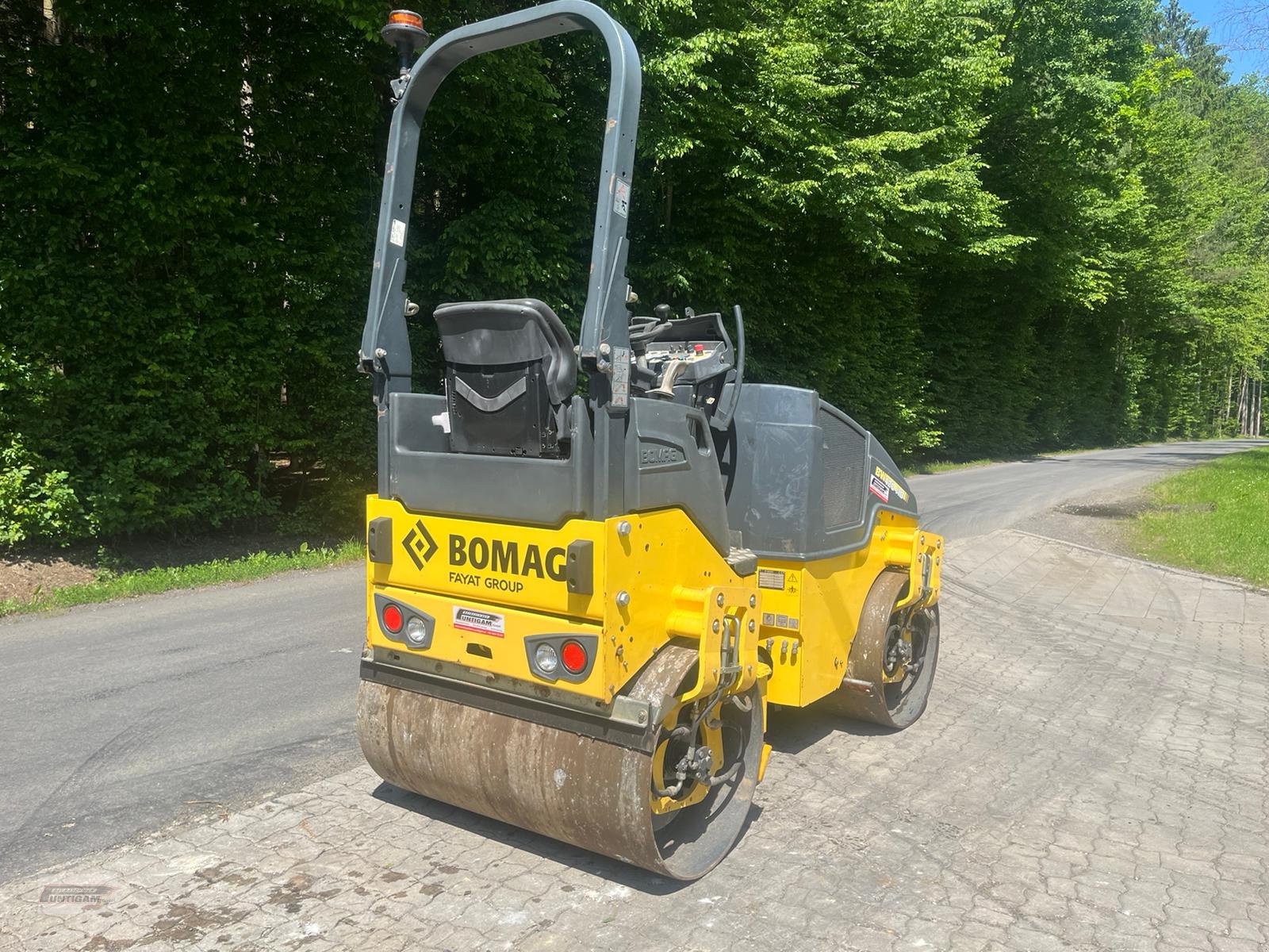 Tandemvibrationswalze tipa Bomag BW 120 AD-5, Gebrauchtmaschine u Deutsch - Goritz (Slika 6)