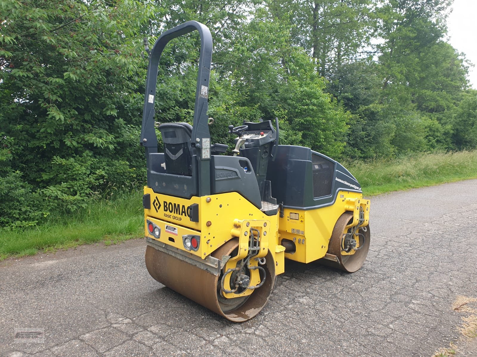 Tandemvibrationswalze tipa Bomag BW 120 AD-5, Gebrauchtmaschine u Deutsch - Goritz (Slika 9)