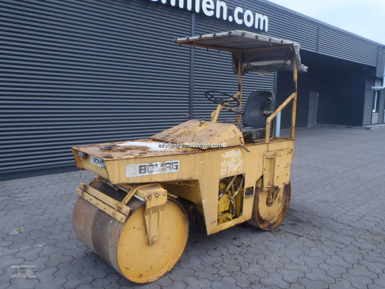 Tandemvibrationswalze typu Bomag BW 90 T, Gebrauchtmaschine w Gescher (Zdjęcie 2)