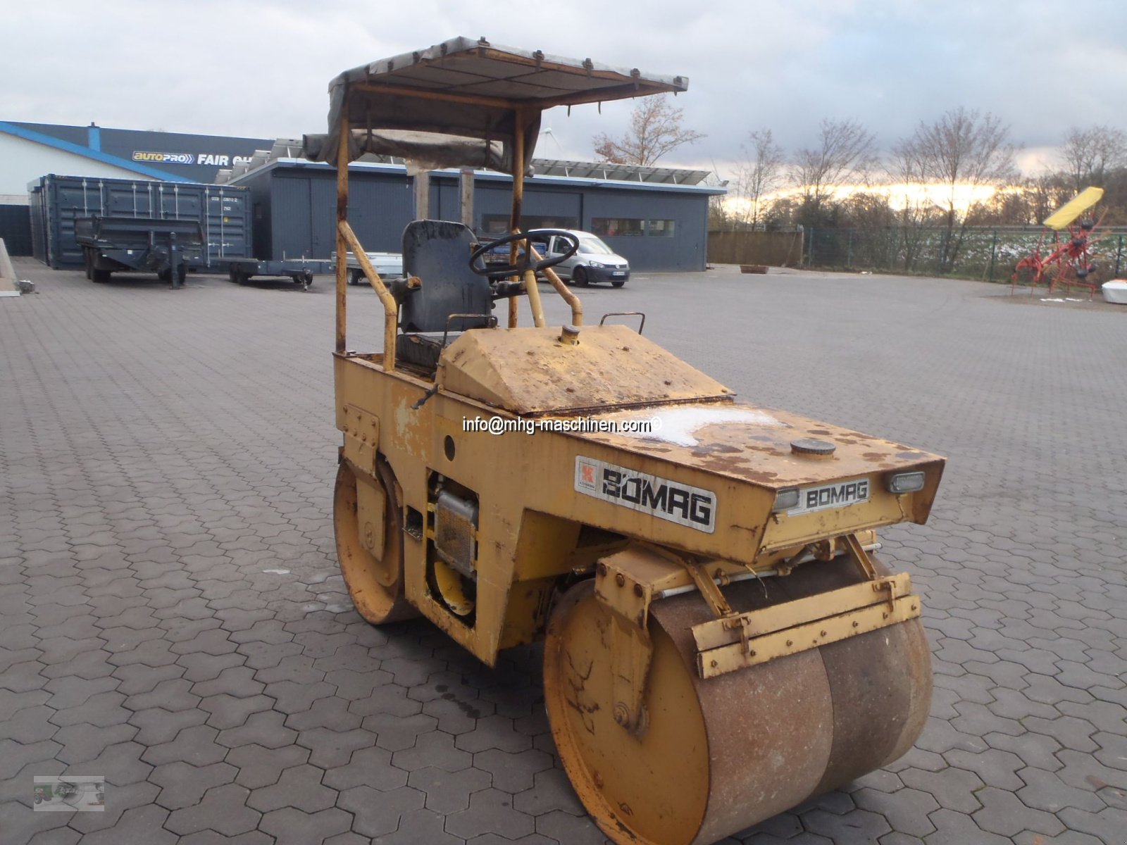 Tandemvibrationswalze des Typs Bomag BW 90 T, Gebrauchtmaschine in Gescher (Bild 3)