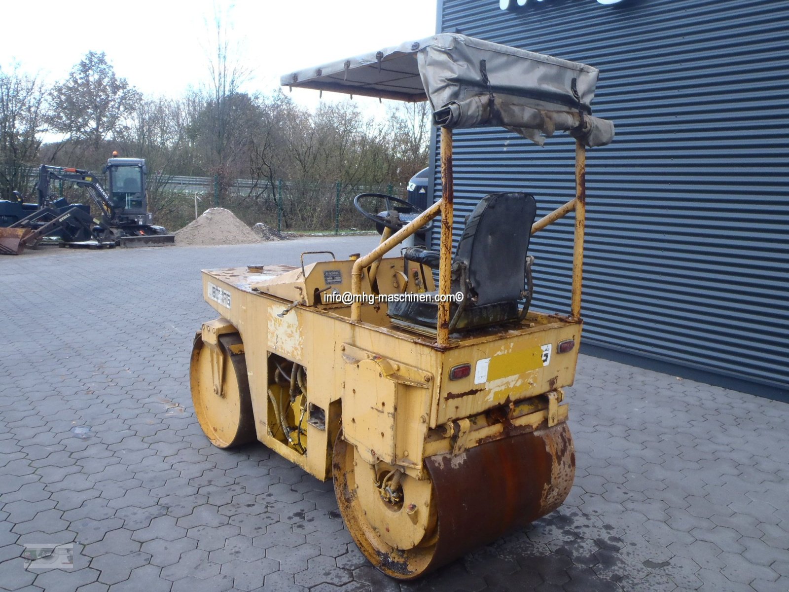 Tandemvibrationswalze van het type Bomag BW 90 T, Gebrauchtmaschine in Gescher (Foto 5)