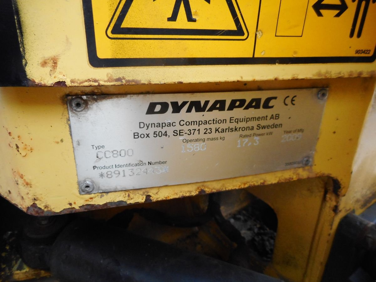 Tandemvibrationswalze tip DYNAPAC 800 CC ( 1.580 kg ), Gebrauchtmaschine in St. Nikolai ob Draßling (Poză 11)