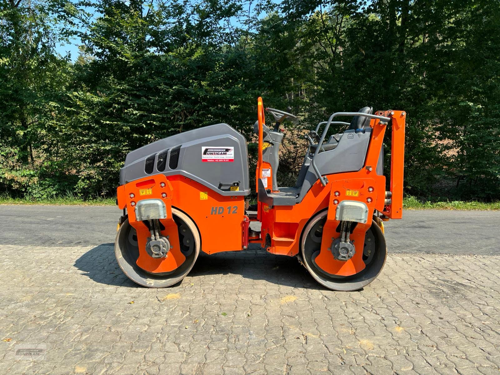 Tandemvibrationswalze del tipo Hamm HD 12 VV, Gebrauchtmaschine en Deutsch - Goritz (Imagen 1)