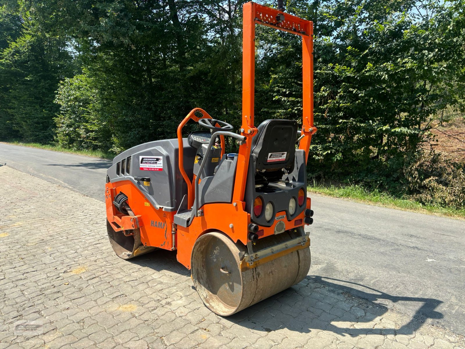 Tandemvibrationswalze del tipo Hamm HD 8 VV, Gebrauchtmaschine en Deutsch - Goritz (Imagen 5)