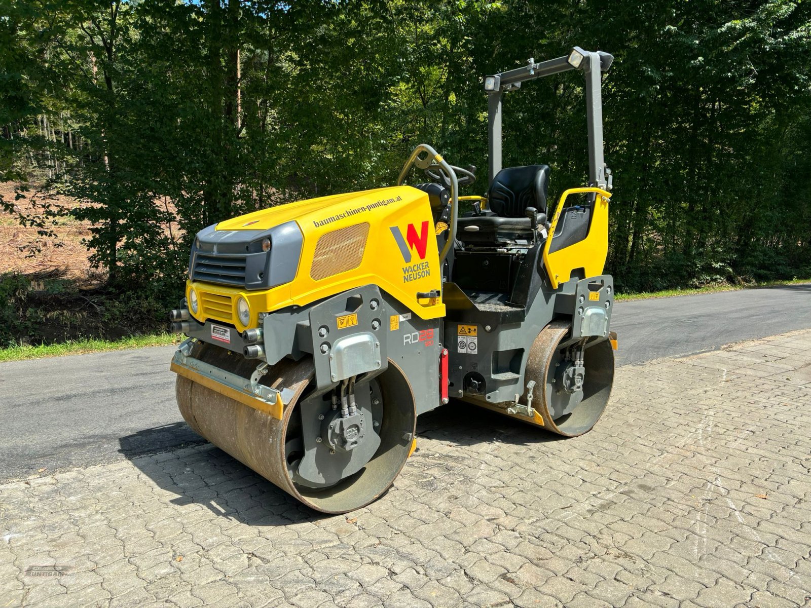 Tandemvibrationswalze от тип Wacker Neuson RD 28, Gebrauchtmaschine в Deutsch - Goritz (Снимка 3)