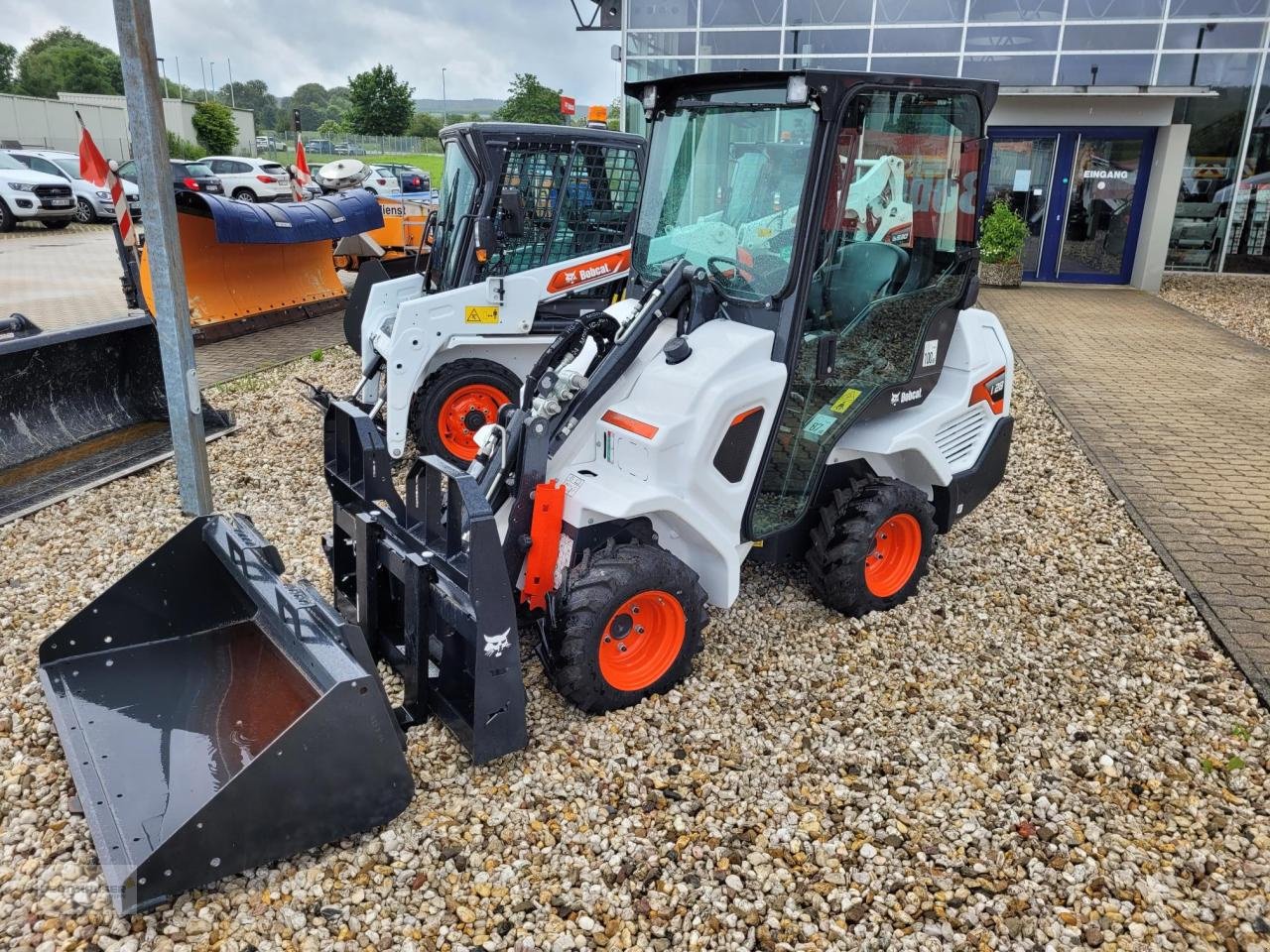 Teleradlader du type Bobcat L28 Kompakter-Knicklader, Gebrauchtmaschine en Hagelstadt (Photo 1)