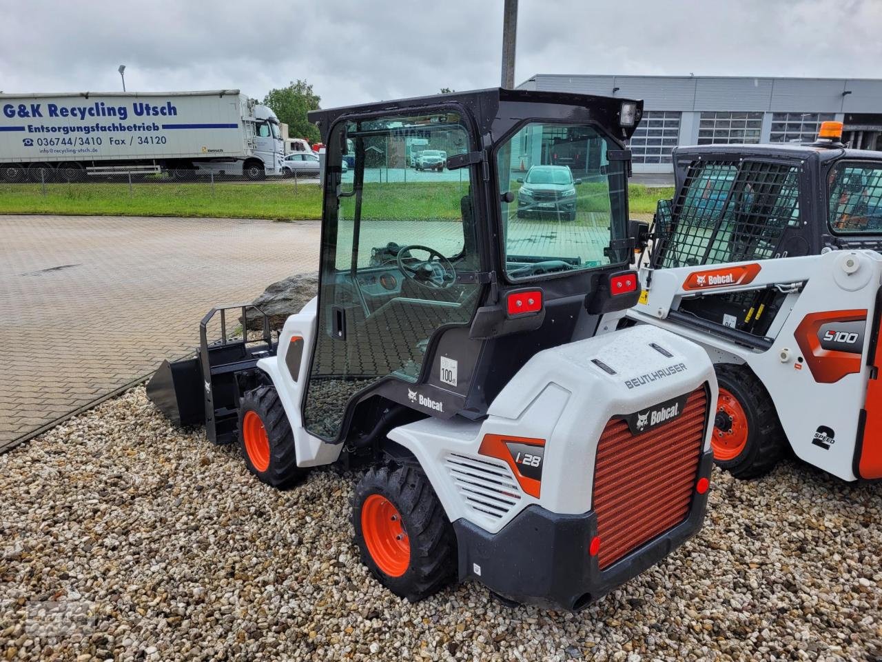 Teleradlader tip Bobcat L28 Kompakter-Knicklader, Gebrauchtmaschine in Hagelstadt (Poză 3)