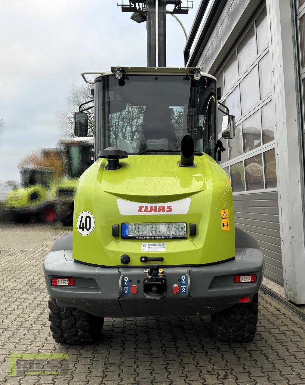 Teleradlader des Typs CLAAS TORION 738 T Sinus, Neumaschine in Homberg (Ohm) - Maulbach (Bild 3)