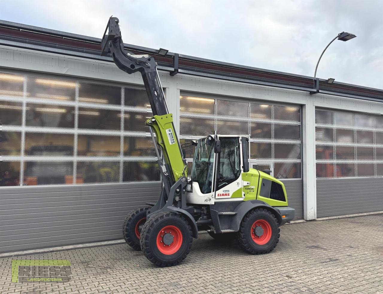 Teleradlader des Typs CLAAS TORION 738 T Sinus, Neumaschine in Homberg (Ohm) - Maulbach (Bild 14)