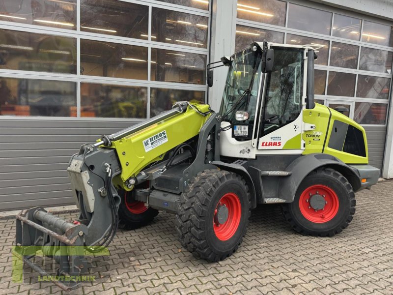 Teleradlader del tipo CLAAS TORION 738 T Sinus, Neumaschine In Homberg/Ohm - Maulbach (Immagine 1)