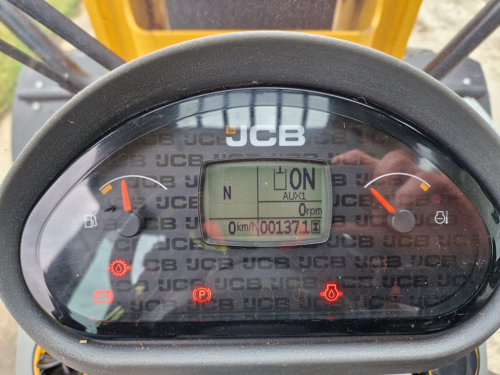 Teleradlader tip JCB JCB TM 180 Bj 2022 140 Std Neuwertig Klima Teleskoplader Radlader, Gebrauchtmaschine in Palling (Poză 4)