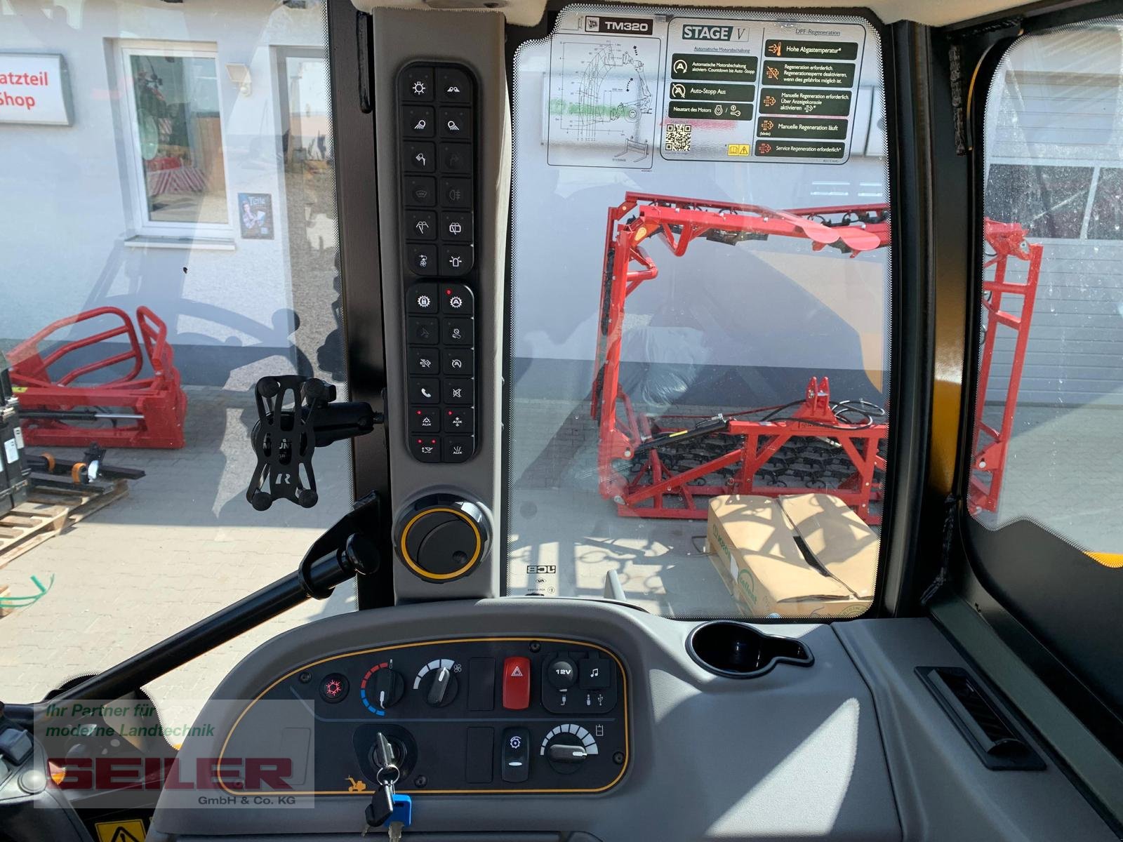 Teleradlader van het type JCB TM 320 S Agri, Gebrauchtmaschine in Parsberg (Foto 7)