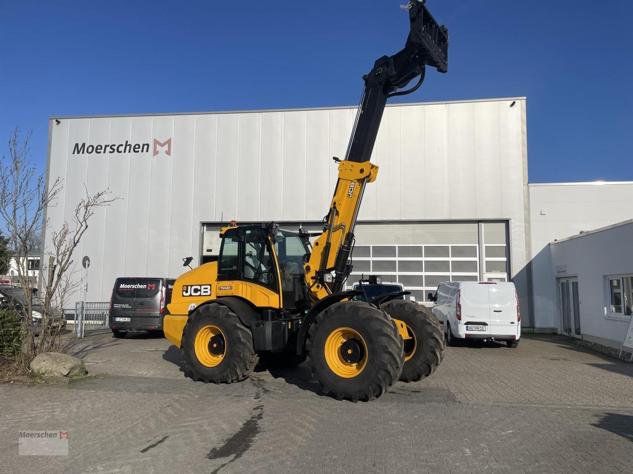 Teleradlader du type JCB TM 420 S, Neumaschine en Tönisvorst (Photo 1)