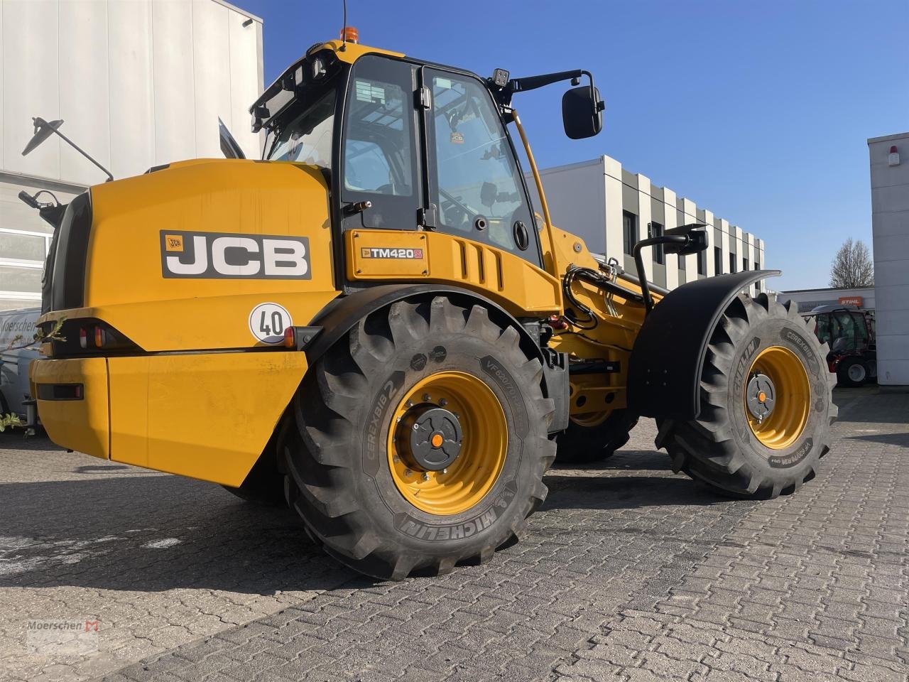 Teleradlader of the type JCB TM 420 S, Neumaschine in Tönisvorst (Picture 7)