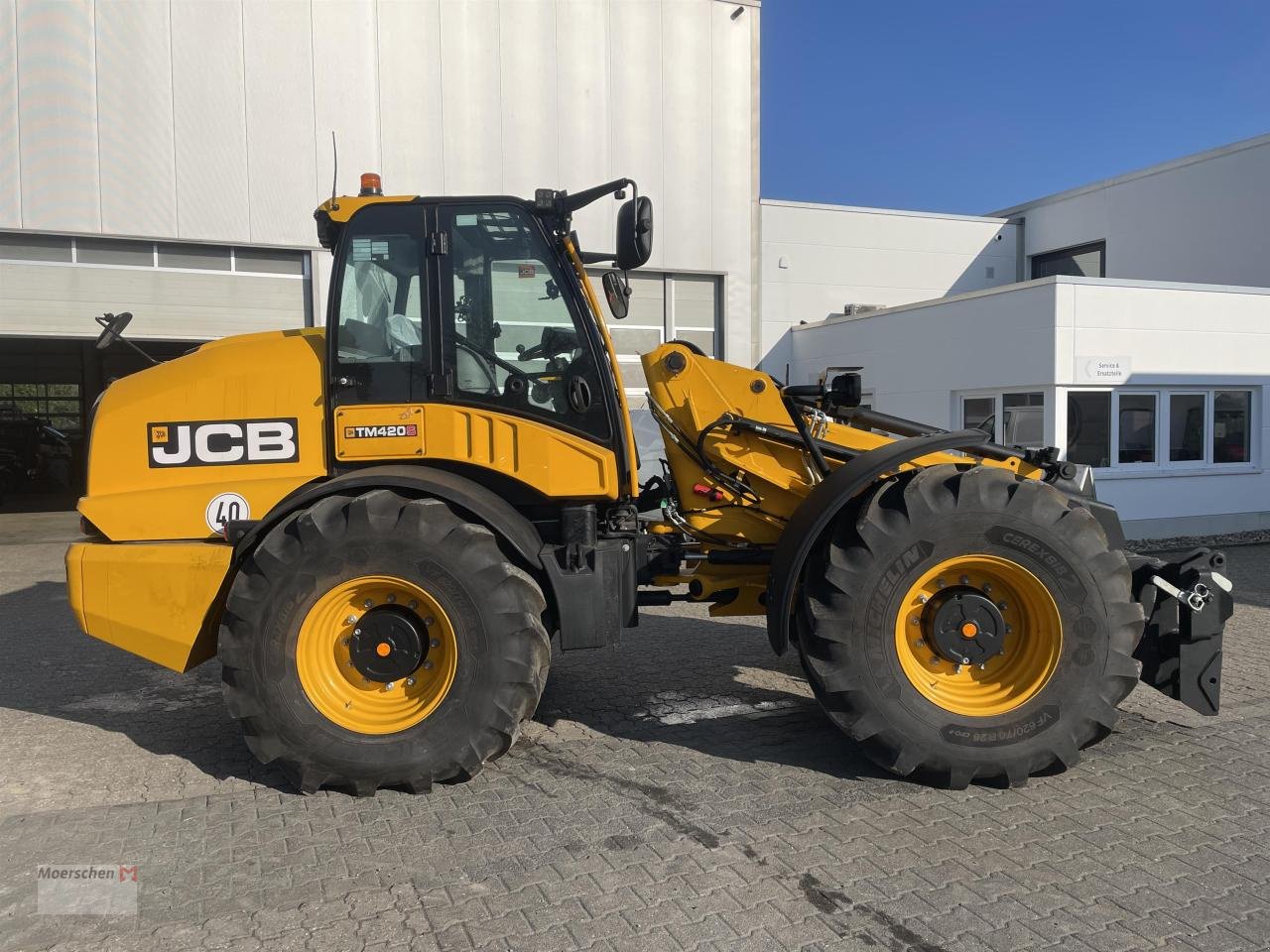 Teleradlader des Typs JCB TM 420 S, Neumaschine in Tönisvorst (Bild 8)