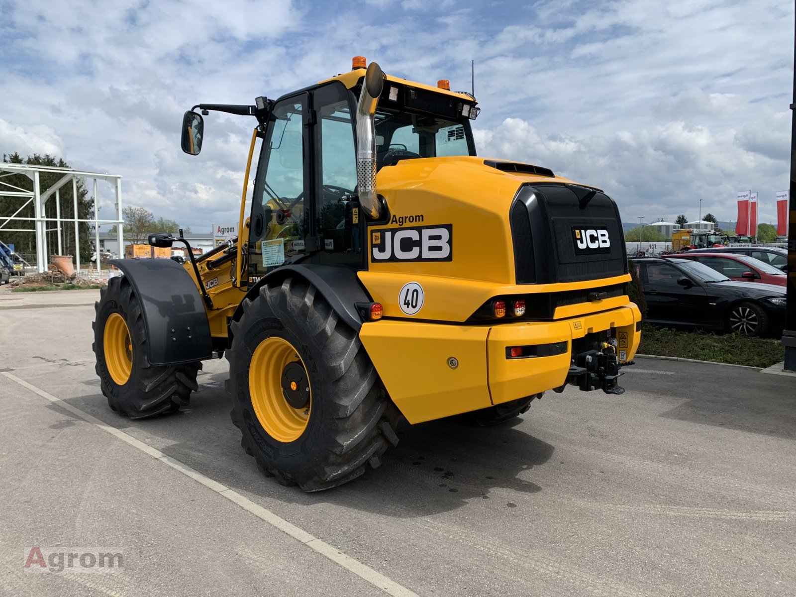 Teleradlader Türe ait JCB TM 420S, Neumaschine içinde Meißenheim-Kürzell (resim 3)