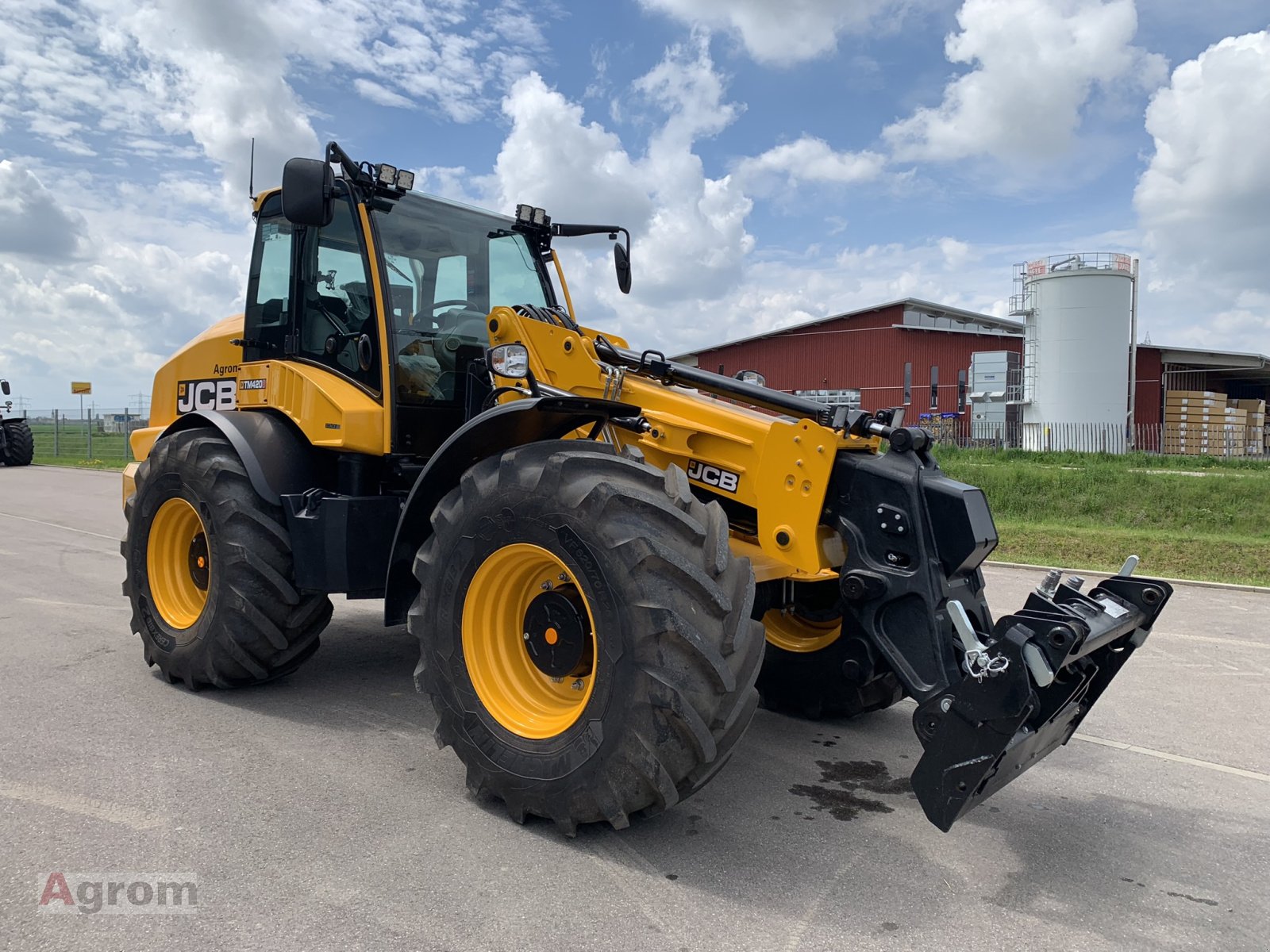 Teleradlader a típus JCB TM 420S, Neumaschine ekkor: Meißenheim-Kürzell (Kép 8)