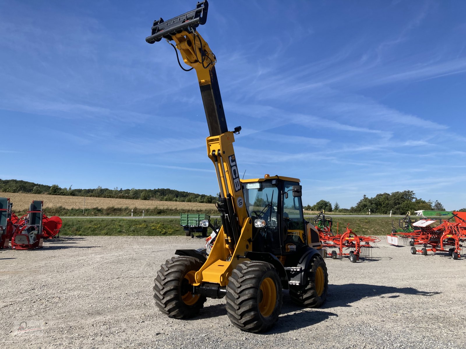 Teleradlader tip JCB TM220, Neumaschine in Iggensbach (Poză 7)