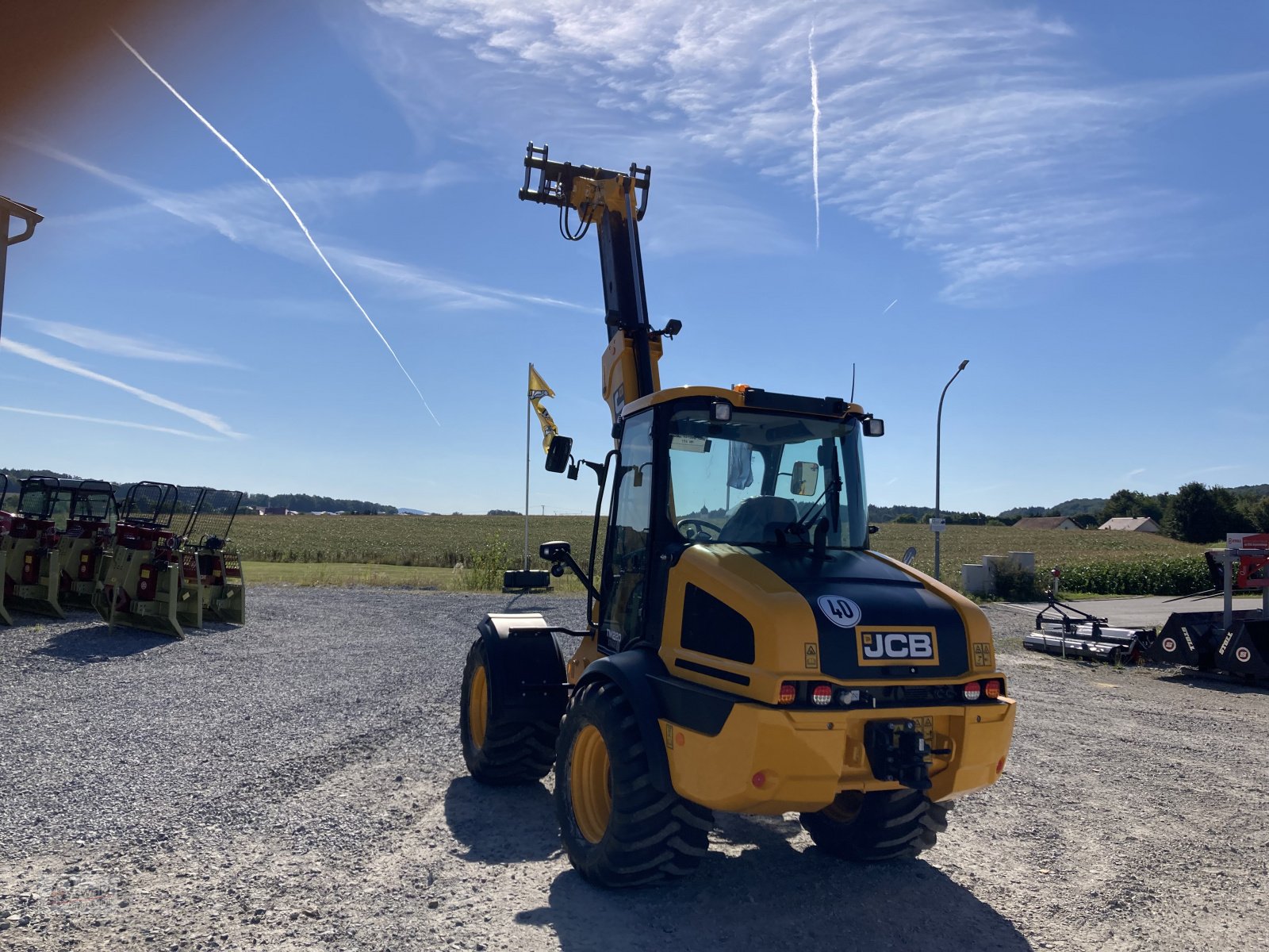 Teleradlader типа JCB TM220, Neumaschine в Iggensbach (Фотография 10)