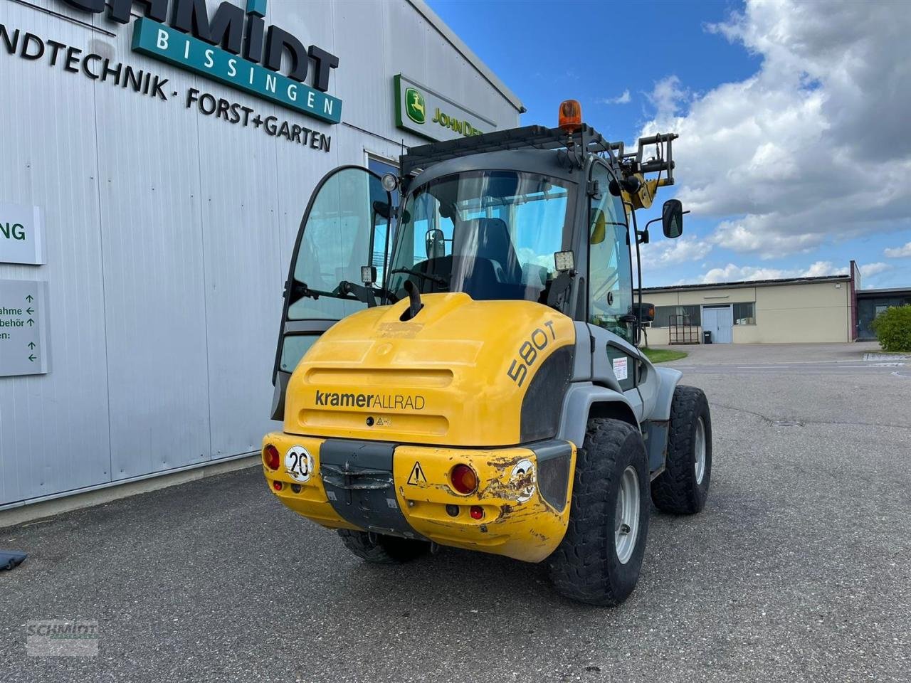 Teleradlader van het type Kramer 580T, Gebrauchtmaschine in Herbrechtingen (Foto 3)