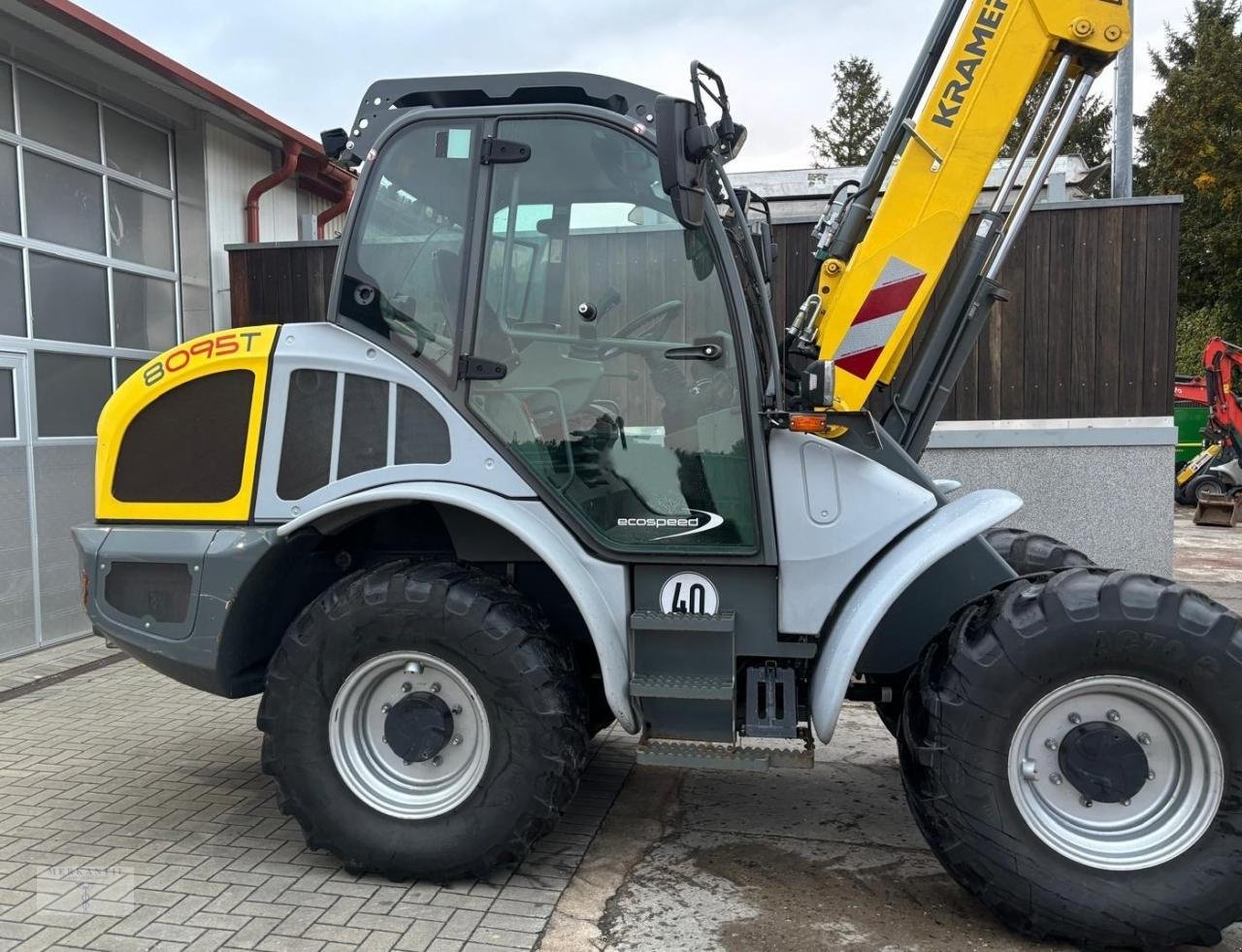 Teleradlader van het type Kramer 8095T, Gebrauchtmaschine in Pragsdorf (Foto 2)