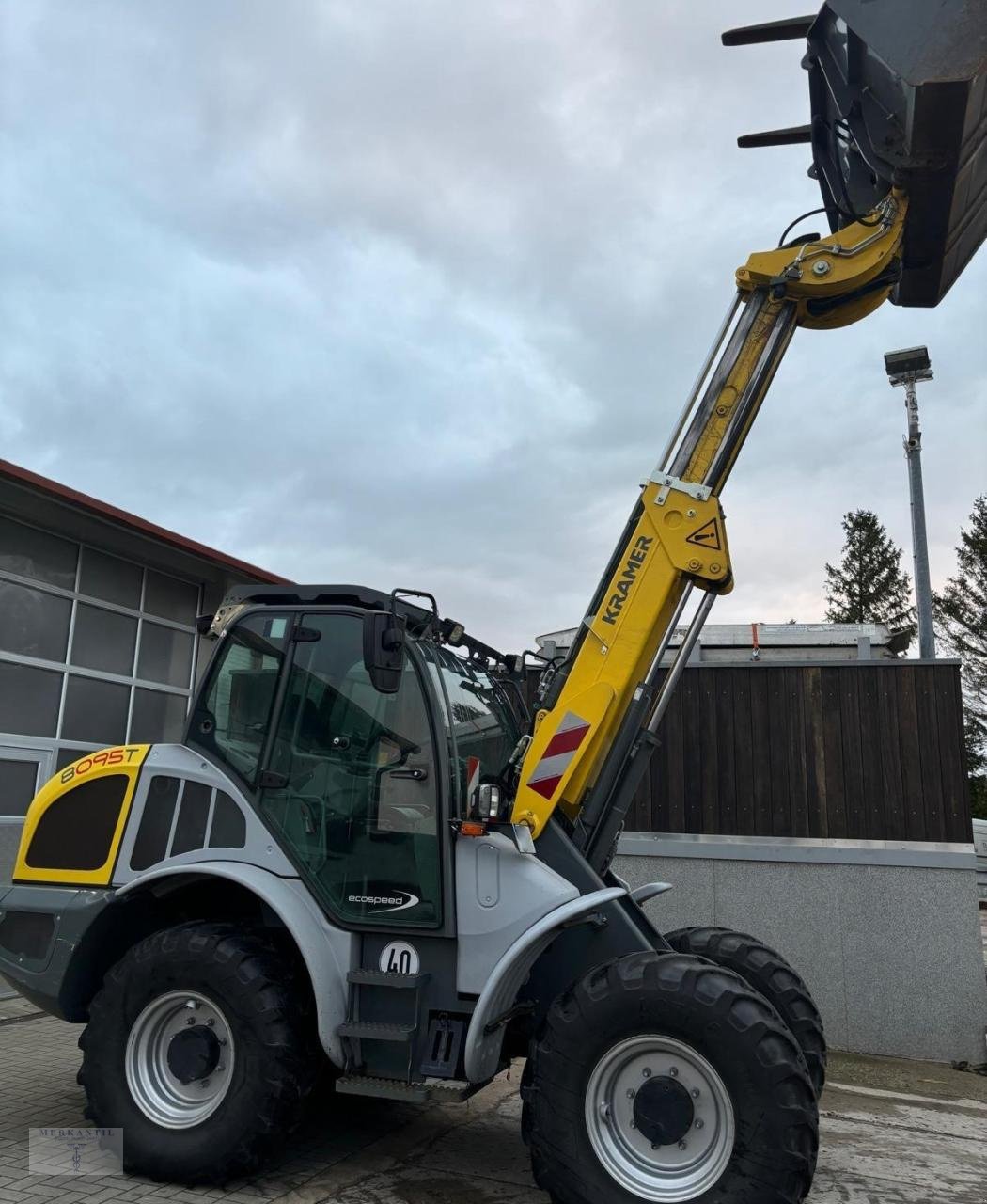 Teleradlader del tipo Kramer 8095T, Gebrauchtmaschine In Pragsdorf (Immagine 3)