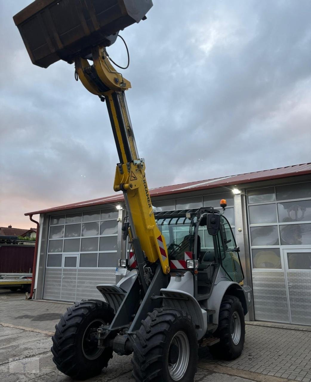 Teleradlader Türe ait Kramer 8095T, Gebrauchtmaschine içinde Pragsdorf (resim 4)