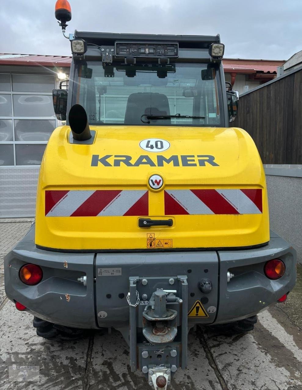 Teleradlader типа Kramer 8095T, Gebrauchtmaschine в Pragsdorf (Фотография 5)