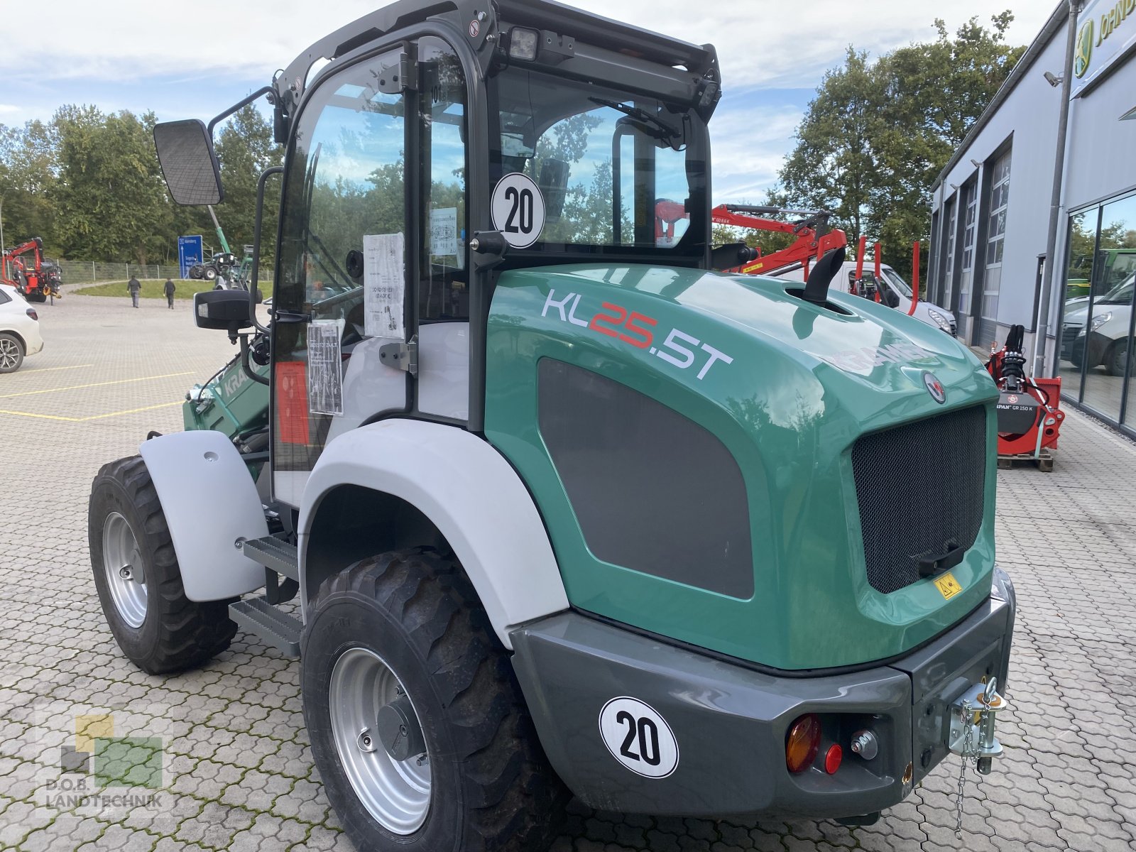 Teleradlader van het type Kramer KL 25.5T, Neumaschine in Siegenburg (Foto 4)