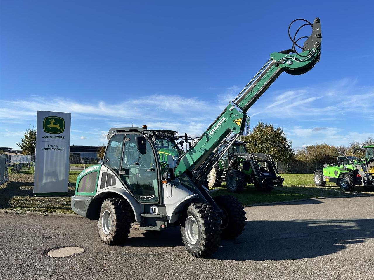 Teleradlader a típus Kramer KL30.8T 8085T, Neumaschine ekkor: Niederkirchen (Kép 4)